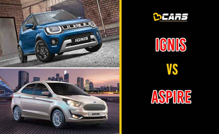 2020 Maruti Suzuki Ignis vs Ford Aspire