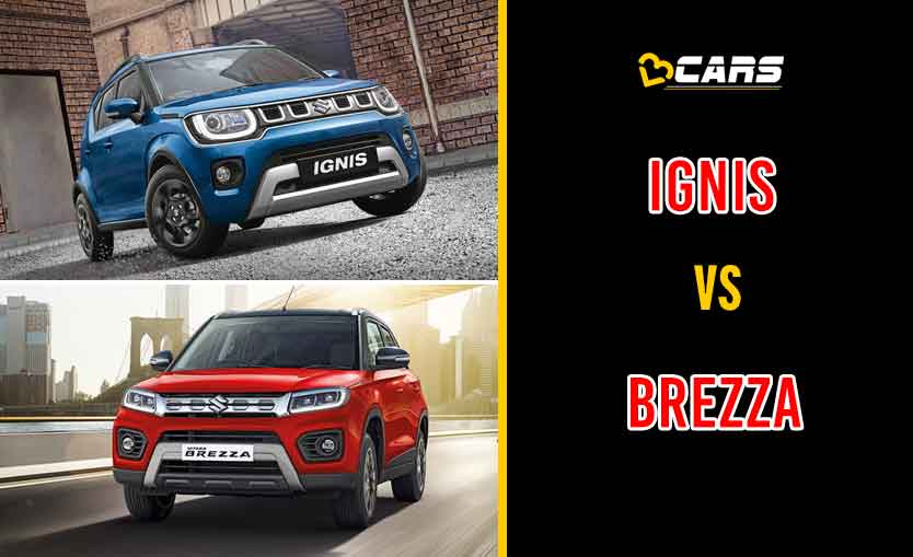 2020 Maruti Suzuki Ignis vs Maruti Suzuki Brezza