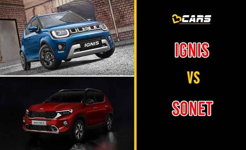 2020 Maruti Suzuki Ignis vs Kia Sonet