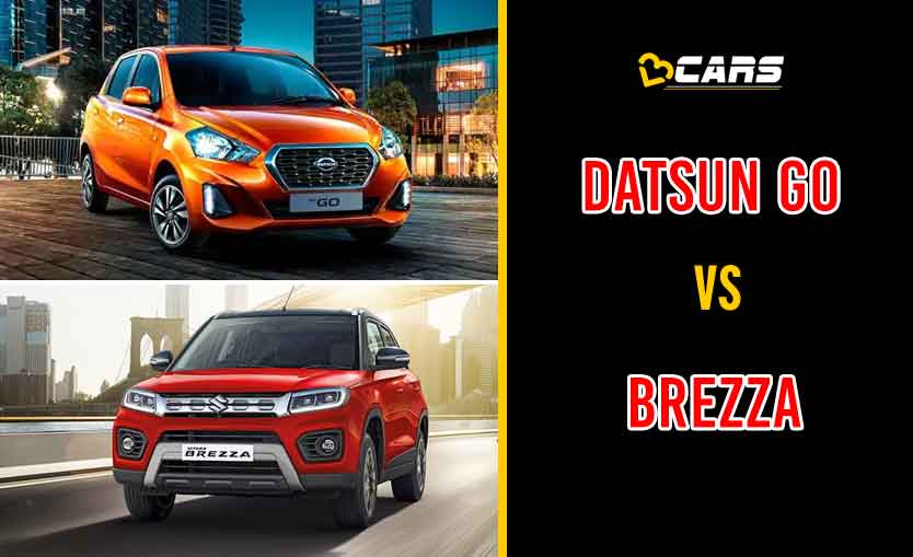 2020 Datsun GO vs Maruti Suzuki Brezza