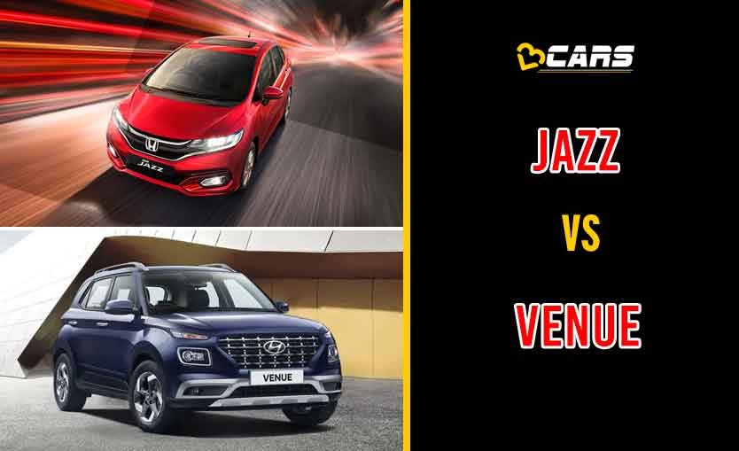 Honda Jazz Vs Hyundai Venue Price Specs Features Mileage Comparison