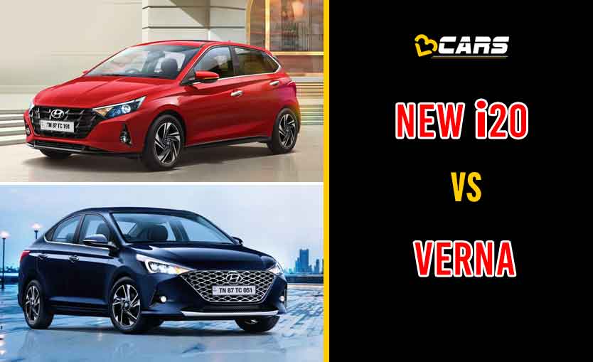 New Hyundai i20 vs Hyundai Verna
