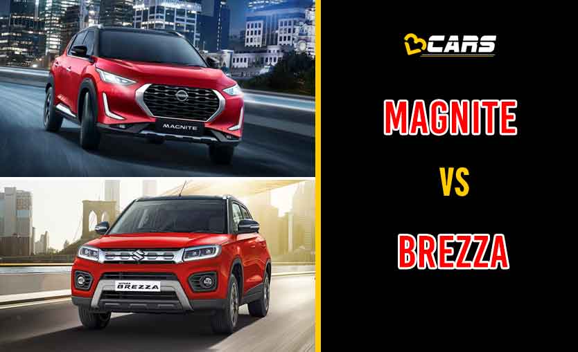 2020 Nissan Magnite vs Maruti Suzuki Brezza