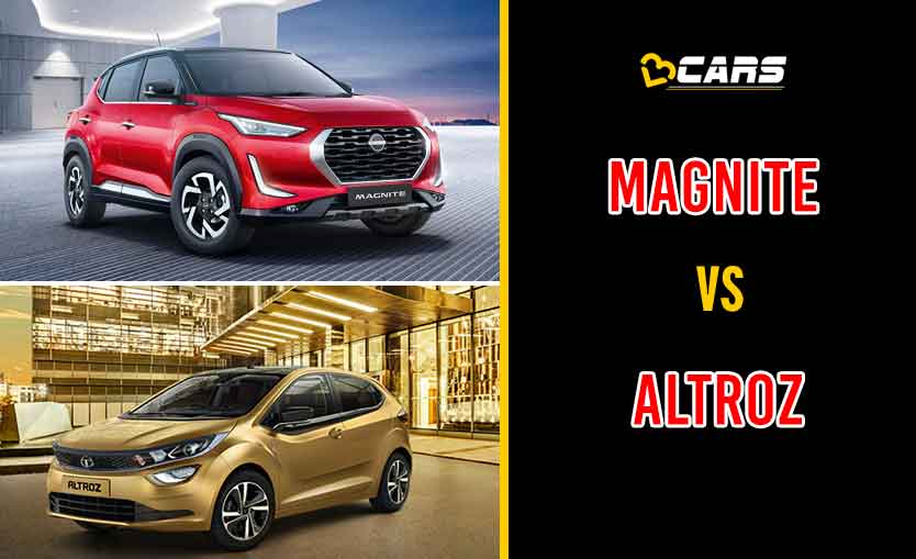 2020 Nissan Magnite vs Tata Altroz