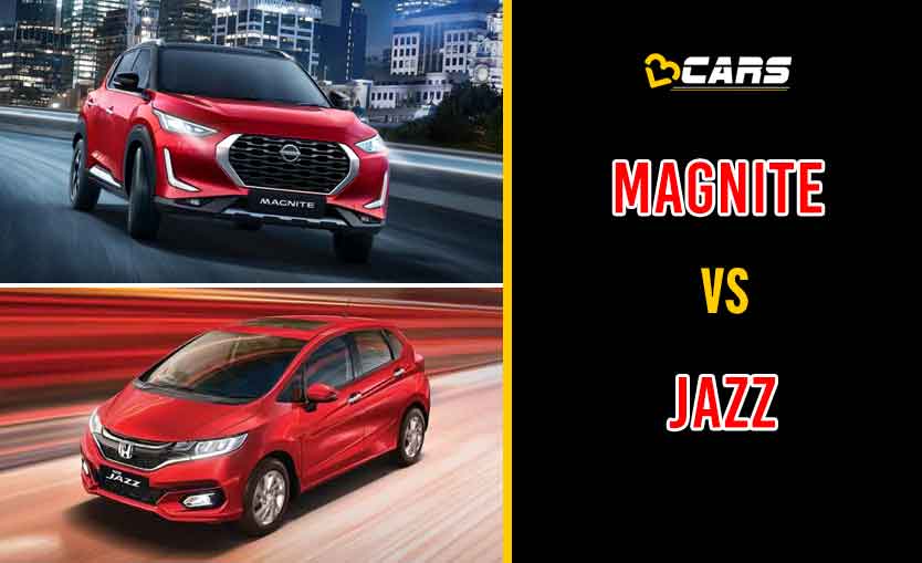 2020 Nissan Magnite vs Honda Jazz
