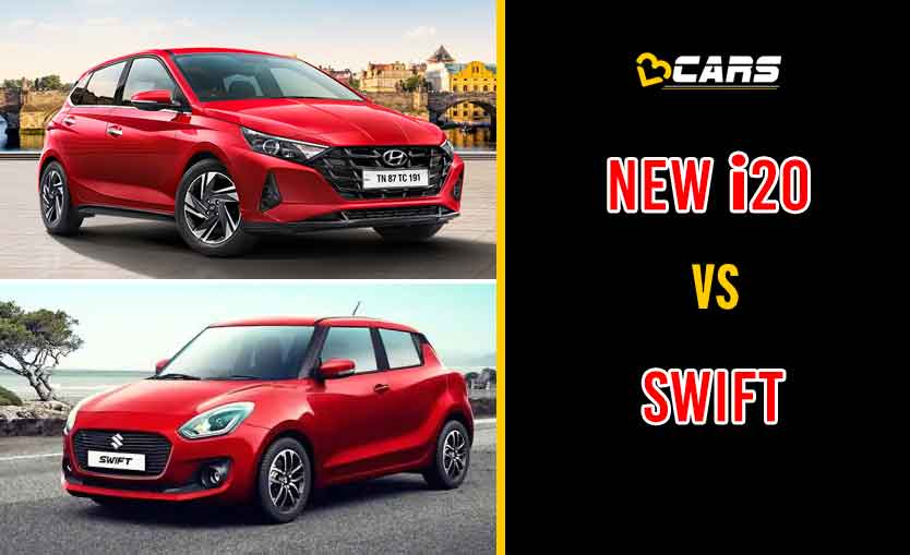 New Hyundai i20 vs Maruti Suzuki Swift