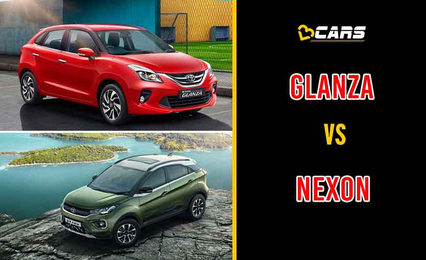 2020 Toyota Glanza vs Tata Nexon