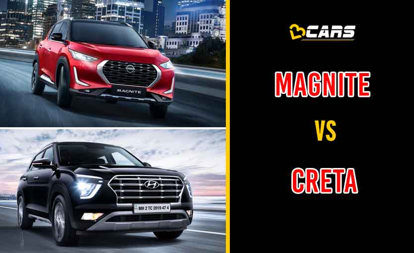 2020 Nissan Magnite vs Hyundai Creta