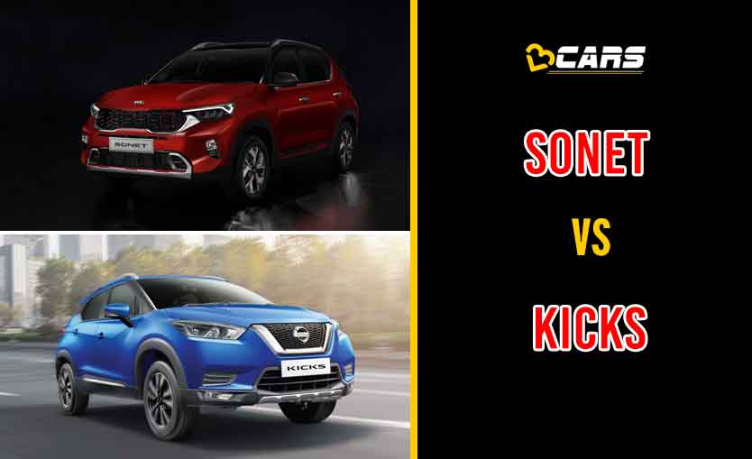 2020 Kia Sonet vs Nissan Kicks