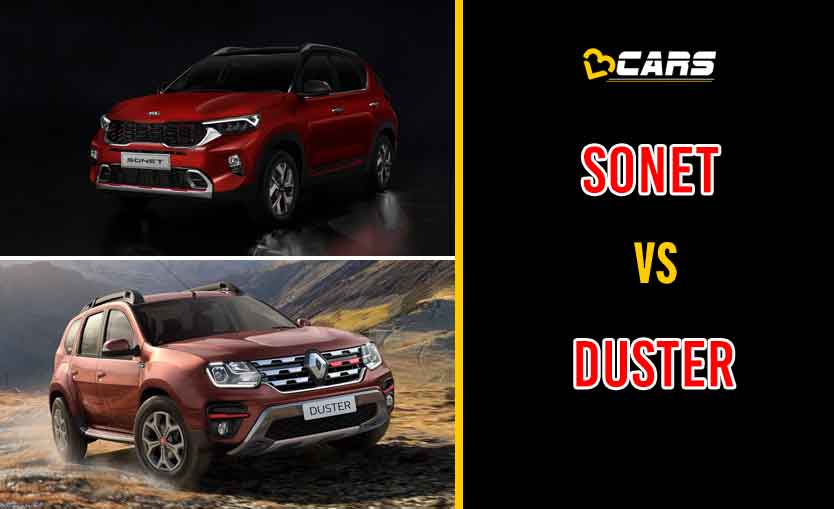 2020 Kia Sonet vs Renault Duster