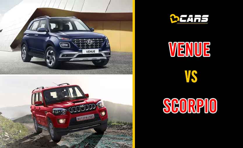 2020 Hyundai Venue vs Mahindra Scorpio