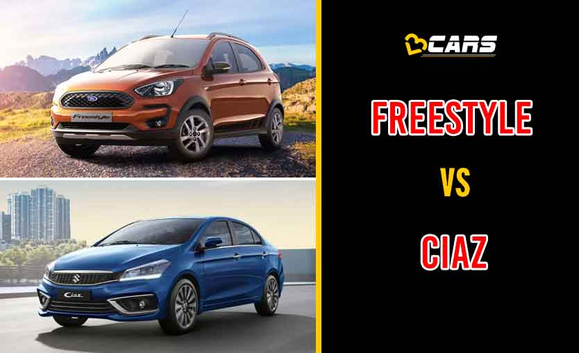 2020 Ford Freestyle vs Maruti Suzuki Ciaz
