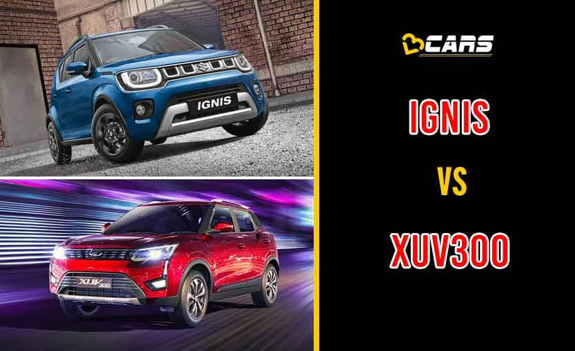 2020 Maruti Suzuki Ignis vs Mahindra XUV300