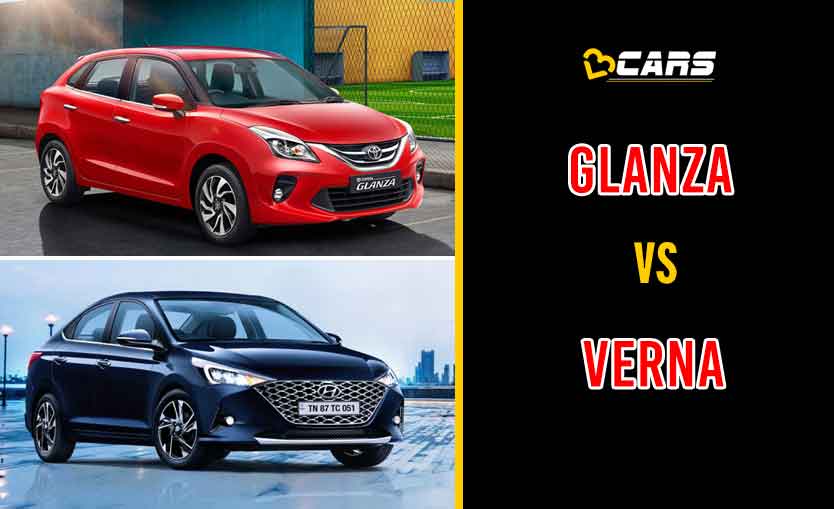 2020 Toyota Glanza vs Hyundai Verna