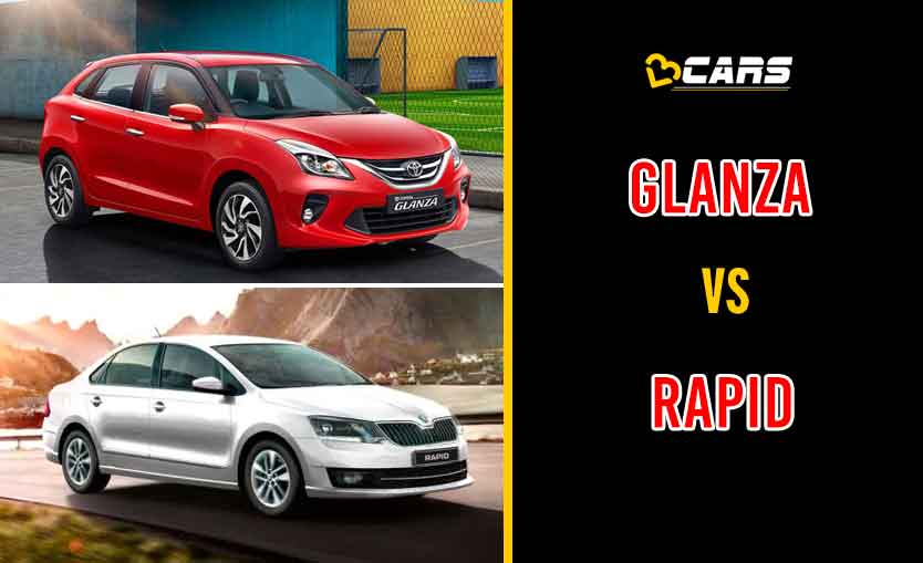 2020 Toyota Glanza vs Skoda Rapid
