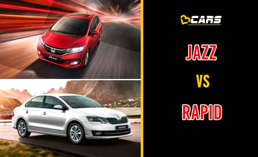 2020 Honda Jazz vs Skoda Rapid