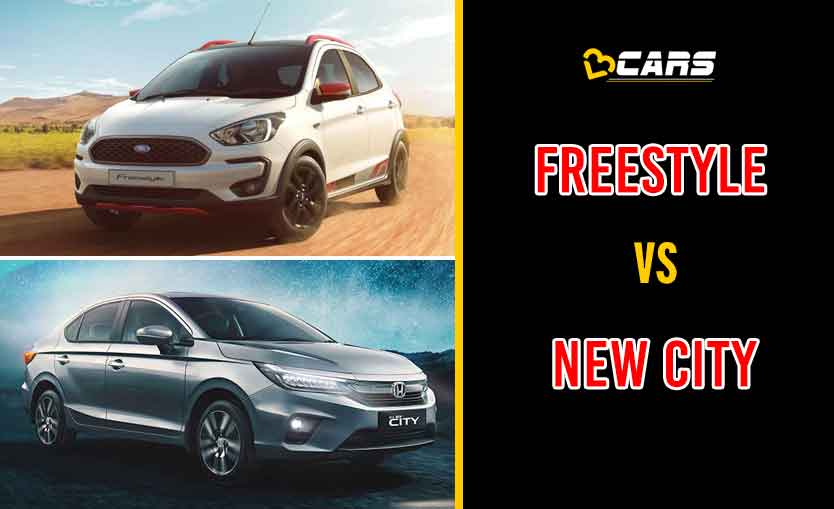 2020 Ford Freestyle vs New Honda City