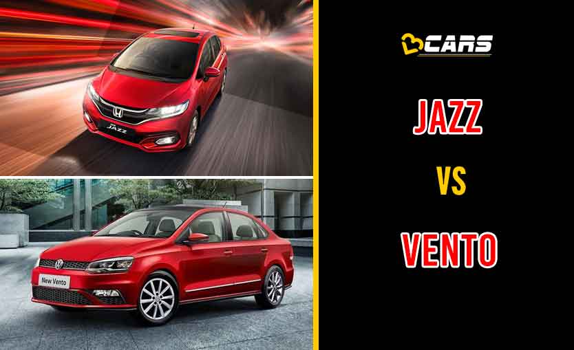 2020 Honda Jazz vs Volkswagen Vento