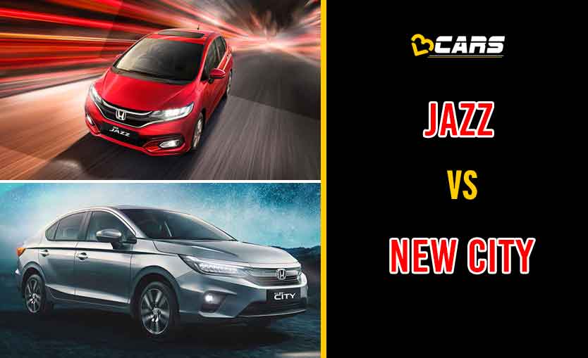 2020 Honda Jazz vs New Honda City