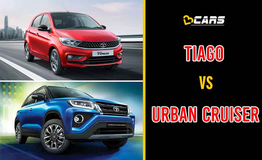 2020 Tata Tiago vs Toyota Urban Cruiser