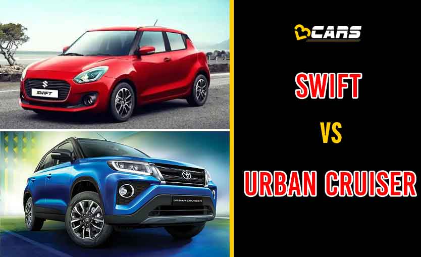 2020 Maruti Suzuki Swift vs Toyota Urban Cruiser
