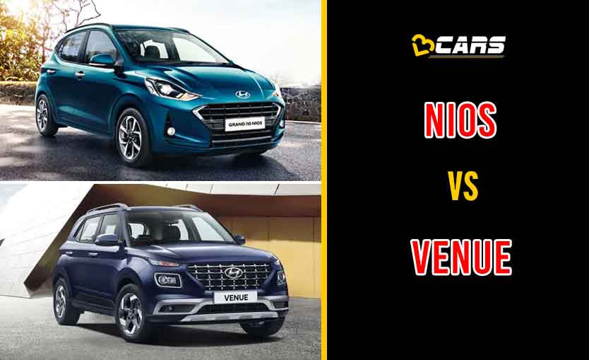 2020 Hyundai Grand i10 Nios vs Hyundai Venue