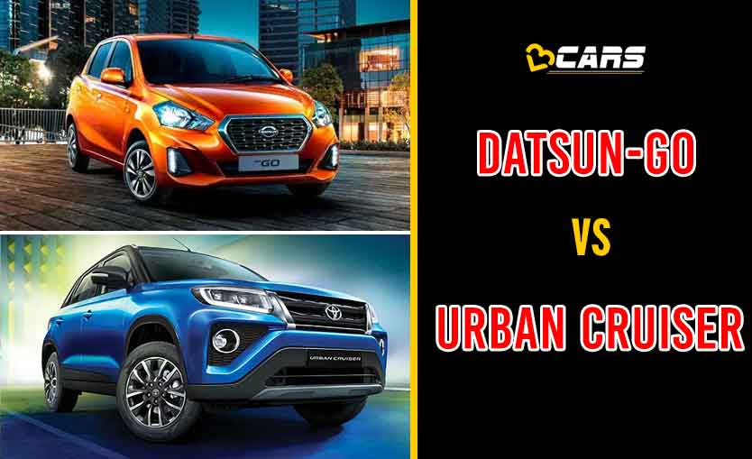 2020 Datsun GO vs Toyota Urban Cruiser