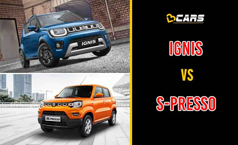 2020 Maruti Suzuki Ignis vs Maruti Suzuki S-Presso