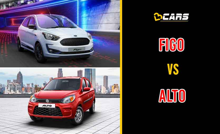 2020 Ford Figo vs Maruti Suzuki Alto 800