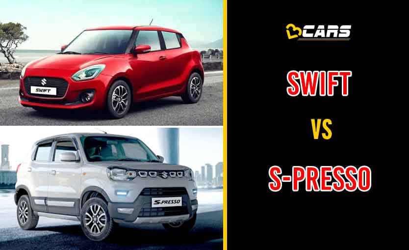 2020 Maruti Suzuki Swift vs Maruti Suzuki S-Presso