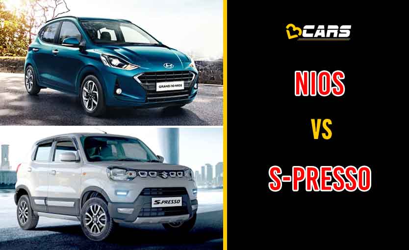 2020 Hyundai Grand i10 Nios vs Maruti Suzuki S-Presso