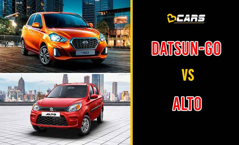 2020 Datsun GO vs Maruti Suzuki Alto 800