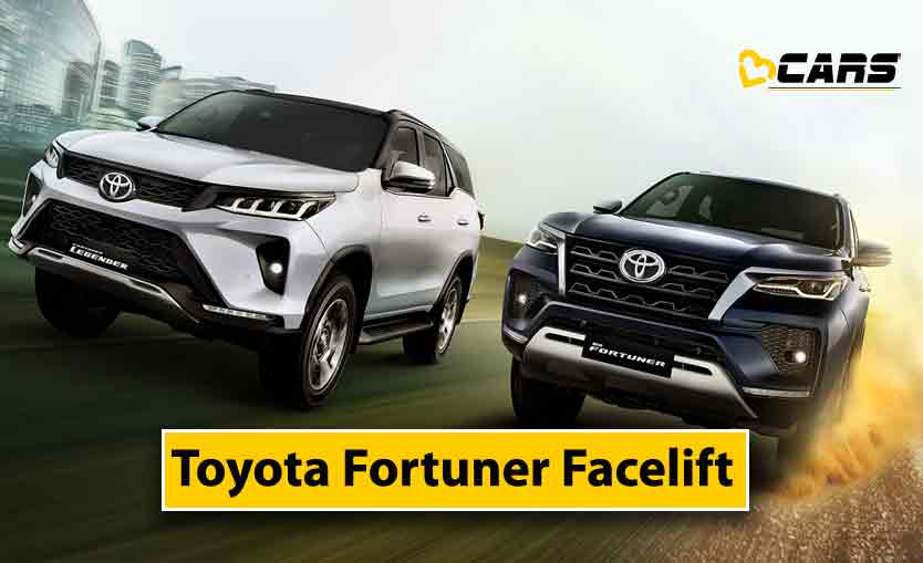 Toyota Fortuner Facelift & Legender