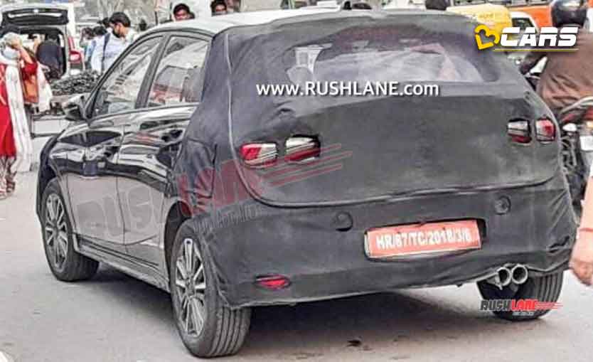 Hyundai i20 n line spied testing in india