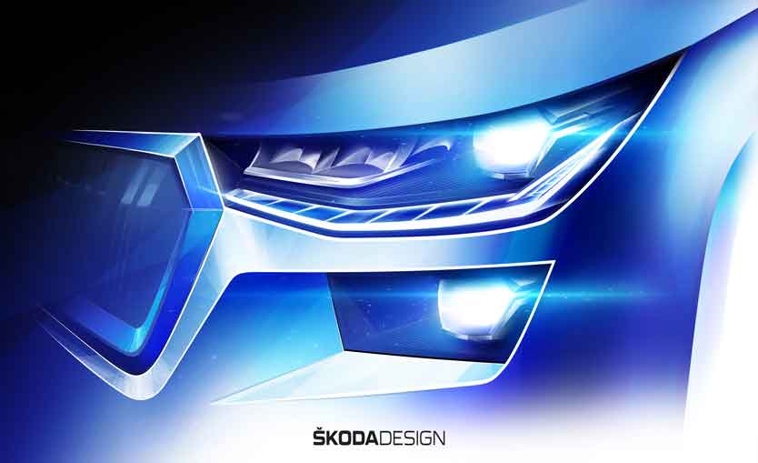 2021 skoda kodiaq facelift teased ahead of global debut