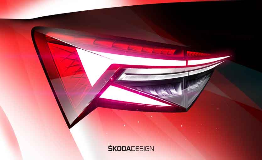 2021 skoda kodiaq facelift teased ahead of global debut