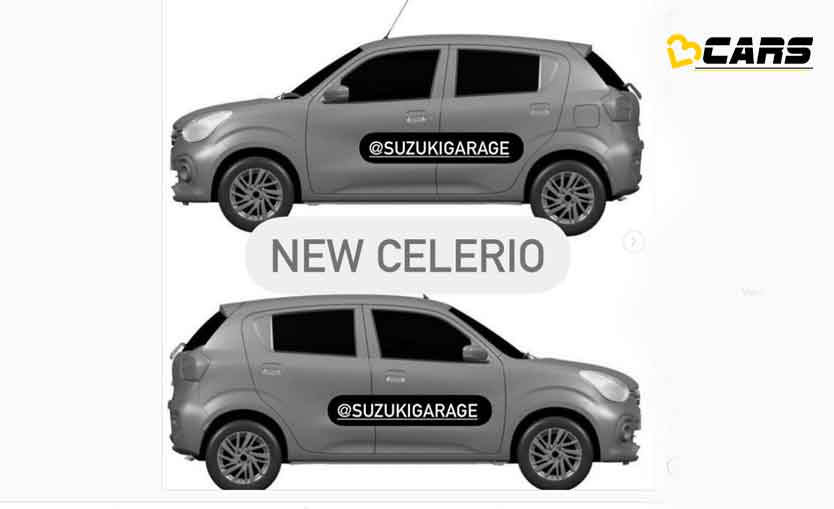 Next gen maruti celerio revealed in patent images