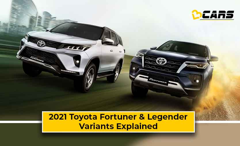 2021 Toyota Fortuner & Legender