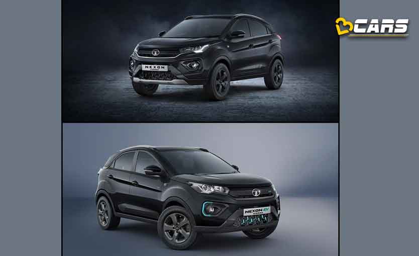 Tata Nexon & Nexon EV Dark Edition