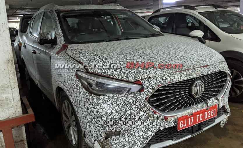 Spotted upcoming mg astor suv creta and seltos rival