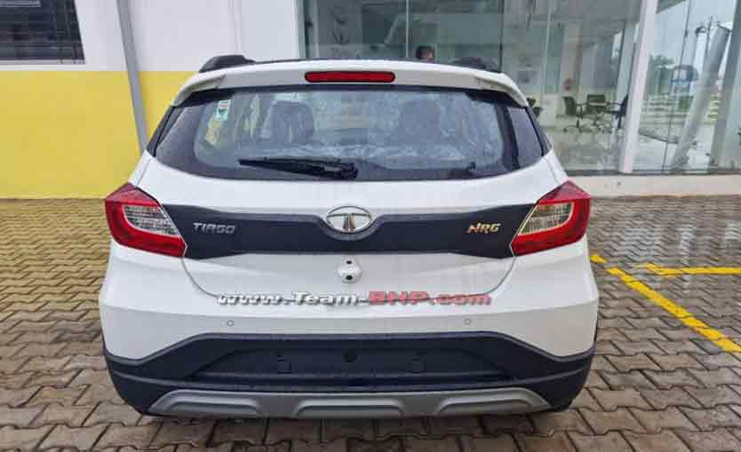 Tata tiago nrg energy crossover spotted ahead of launch