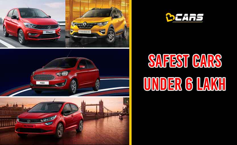 Safest Cars Under Rs. 6 Lakh