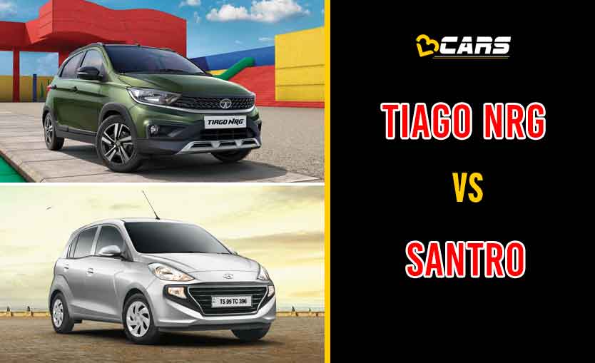 Tata Tiago NRG vs Hyundai Santro