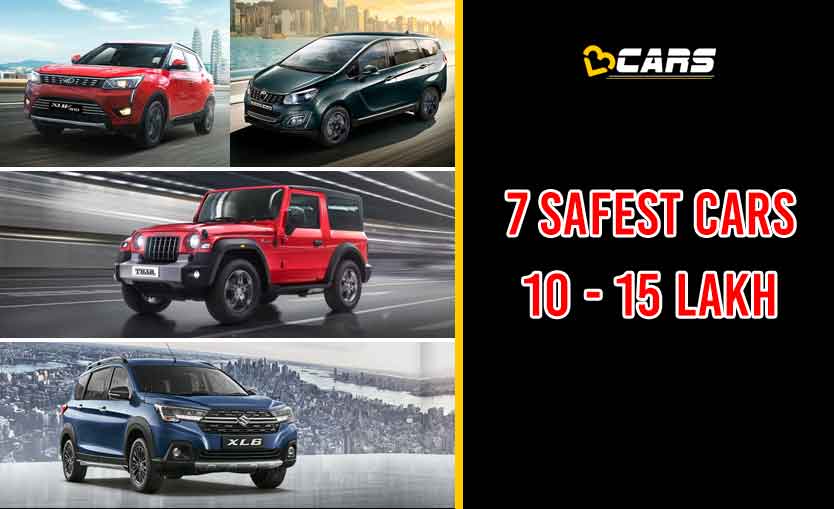 Safest Cars Under In Rs. 10 - 15 Lakh