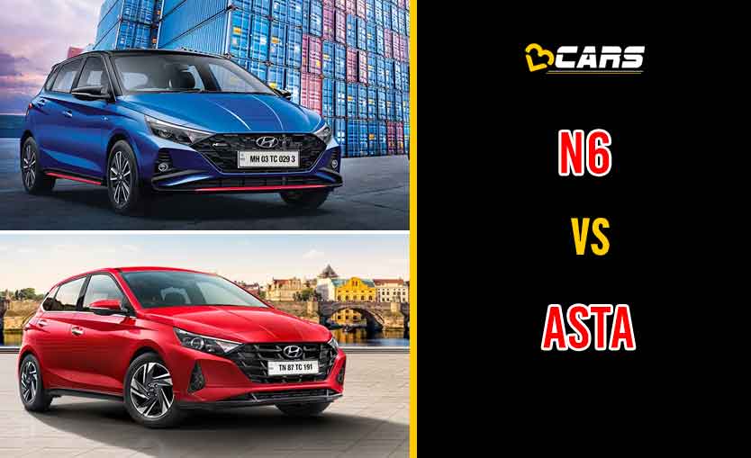 Hyundai i20 Asta vs N6 i20 N-Line