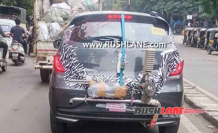Tata altroz cng spotted testing launch soon