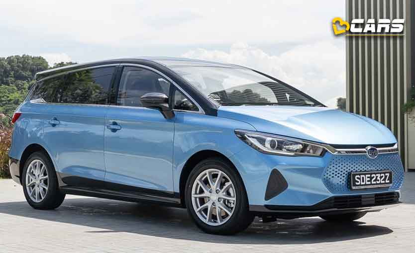 Exclusive byd e6 electric mpv spotted testing