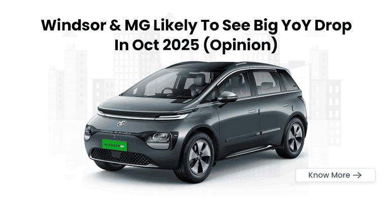 MG Likely To See Big YoY Drop In Oct 2025