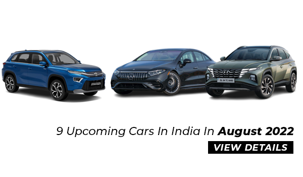 Upcoming Cars in India August 2022