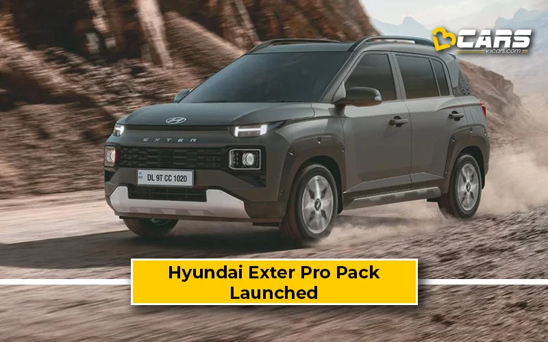Hyundai Exter Pro Pack Launched; Prices Start At Rs. 7.98 Lakh